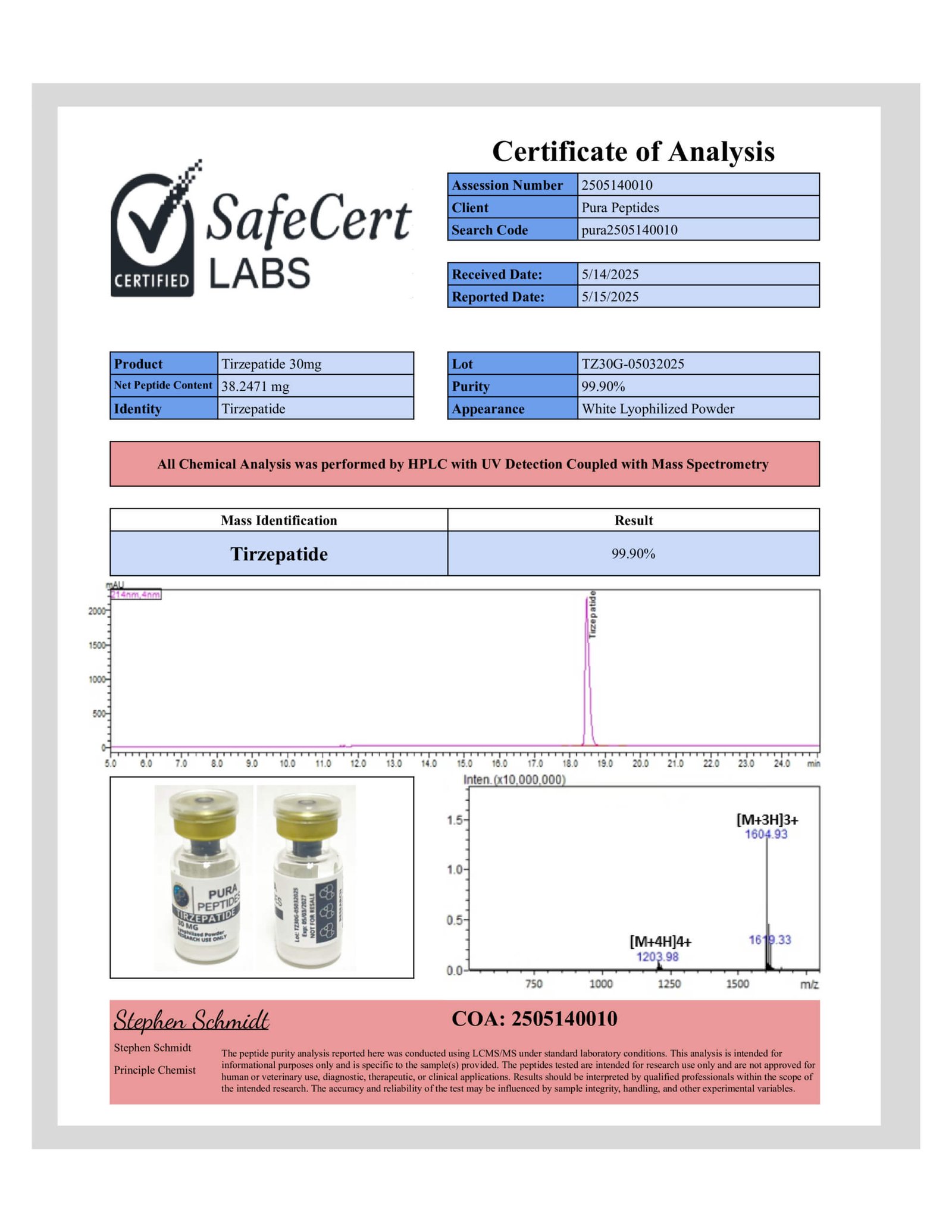 TIRZ-30 (C225H348N48O68) research product image 4